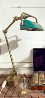 Antieke industriële lamp - machinelamp, Ophalen of Verzenden