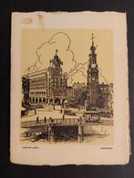 Menukaart Carlton Hotel Amsterdam uit 1931, Ophalen of Verzenden, Gebruikt
