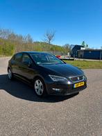Seat Leon FR 2.0 TDI 150PK 2016 Zwart, Voorwielaandrijving, 4 cilinders, Leon, Leder en Stof