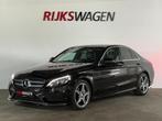 Mercedes-Benz C-klasse 180 AMG-pakket/NAP/Trekhaak, Auto's, Automaat, 65 €/maand, Met garantie (alle), Zwart
