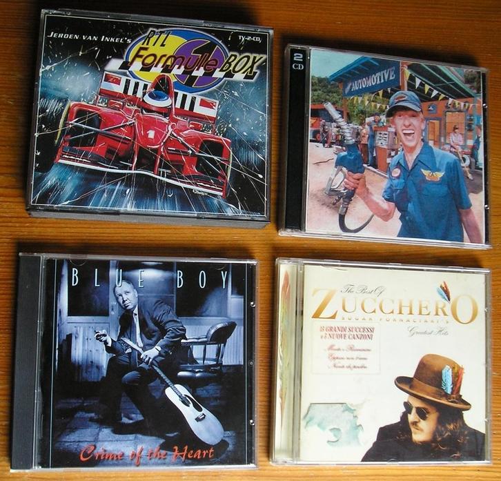 4  Cd's. o.a. Aerosmith, dubbel cd, Zucchero., Cd's en Dvd's, Cd's | Pop, Zo goed als nieuw, 1980 tot 2000, Ophalen of Verzenden