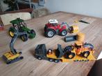 Speelgoed Voertuigen - Volvo, John Deere. Set prijs, Ophalen of Verzenden, Gebruikt