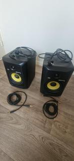 KRK Rokit 6 G3 – Set van 2 actieve studiomonitoren, Audio, Tv en Foto, Luidsprekers, Zo goed als nieuw, 60 tot 120 watt, Front, Rear of Stereo speakers
