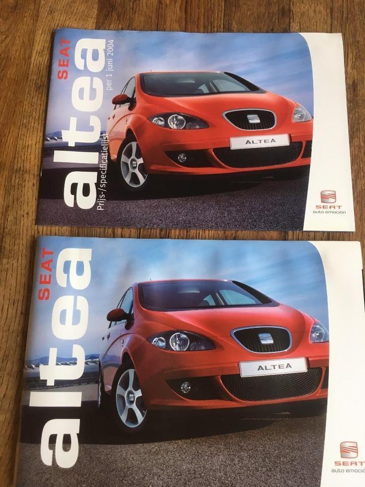 Seat Altea, Boeken, Auto's | Folders en Tijdschriften, Nieuw, Overige merken, Ophalen of Verzenden