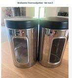 Brabantia koffie suiker bewaarpotten, Ophalen of Verzenden, Zo goed als nieuw
