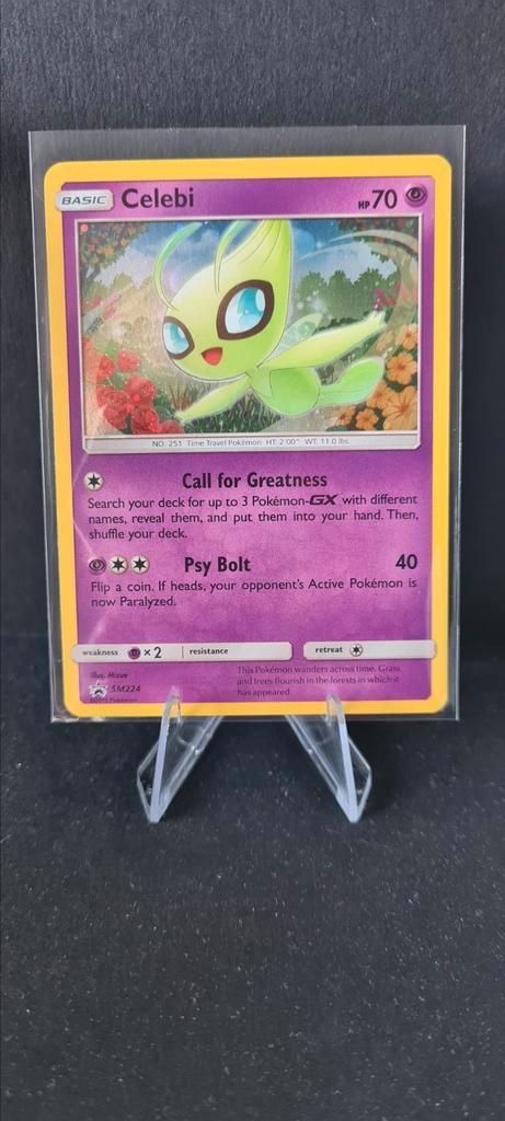 Celebi 224 PROMO, Hobby en Vrije tijd, Verzamelkaartspellen | Pokémon, Zo goed als nieuw, Ophalen of Verzenden