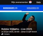 Robbie Williams 2 sta plaatsen 22 juni, Twee personen