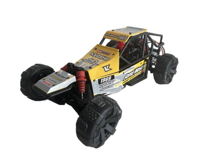 Kyosho Sandmaster EZ Series 1/10 rc auto, Hobby en Vrije tijd, Modelbouw | Radiografisch | Auto's, Zo goed als nieuw, Auto offroad