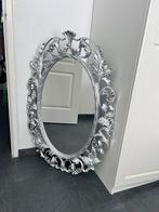 Barok stijl zilver spiegel, Ophalen, Zo goed als nieuw, Rechthoekig, Minder dan 100 cm
