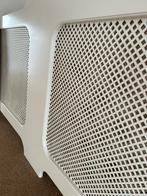 Radiatorbouw cremekleur met webbing, Ophalen, Mdf, 250 cm of meer, Overige typen