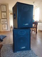 Luidsprekers LEM lps15 p 350 watt, Ophalen, Gebruikt, Minder dan 500 watt