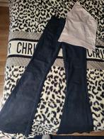 Dameskleding set: Bershka broek & Shein top - S, Zwart, Ophalen of Verzenden, Zo goed als nieuw, Lang