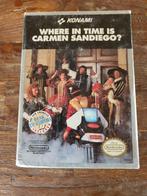 Where in Time is Carmen Sandiego CIB (SEALED!) - NES- NTSC, Spelcomputers en Games, Games | Nintendo NES, Puzzel en Educatief