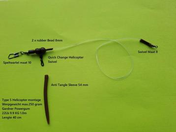 Powergum/Anti-Tangle/Free-Running Helicopter Type 5 –  beschikbaar voor biedingen