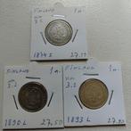 Finland 1 markka 1874-1890-1893, Ophalen of Verzenden, Overige landen