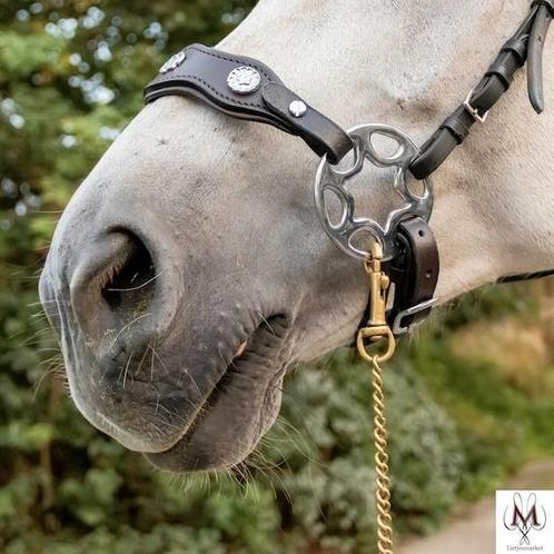 Diverse hackamores en sidepull neusriemen, Dieren en Toebehoren, Paarden en Pony's | Hoofdstellen en Tuigage, Nieuw, Recreatie