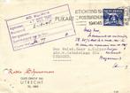 Radio Schuurman, Utrecht - 10.1945 - plikart, Postzegels en Munten, Brieven en Enveloppen | Nederland, Ophalen of Verzenden, Envelop