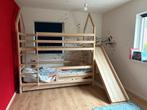 Houten stapelbed met glijbaan, Ophalen, Gebruikt, Stapelbed