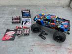 Traxxas Xmaxx+ 4 accu’s in nieuwstaat, Hobby en Vrije tijd, Modelbouw | Radiografisch | Auto's, Nieuw, Auto offroad, Elektro, RTR (Ready to Run)