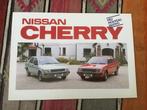 autofolder Nissan Cherry 3 talig jaren 80, Boeken, Auto's | Folders en Tijdschriften, Ophalen of Verzenden, Zo goed als nieuw