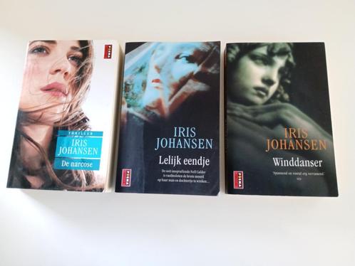 BOEKEN VAN IRIS JOHANSEN WINDDANSER LELIJK EENDJE DE NARCOSE, Boeken, Thrillers, Gelezen, Nederland, Ophalen of Verzenden