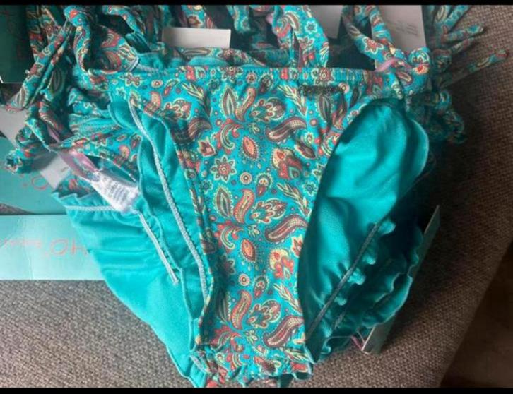 Nieuw *** 18 stuks Boho Bikini’s broekje *** Partij, Kleding | Dames, Badmode en Zwemkleding, Nieuw, Bikini, Groen, Ophalen of Verzenden