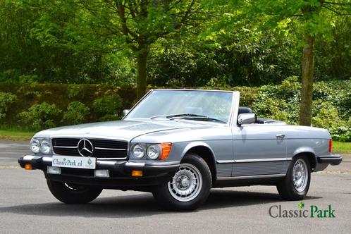 Mercedes-Benz SL-Klasse 380 SL (bj 1983, automaat), Auto's, Oldtimers, Bedrijf, Te koop, Lederen bekleding, Open dak, Mercedes-Benz