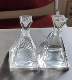 Parfumflesjes, kristal, set, Ophalen of Verzenden