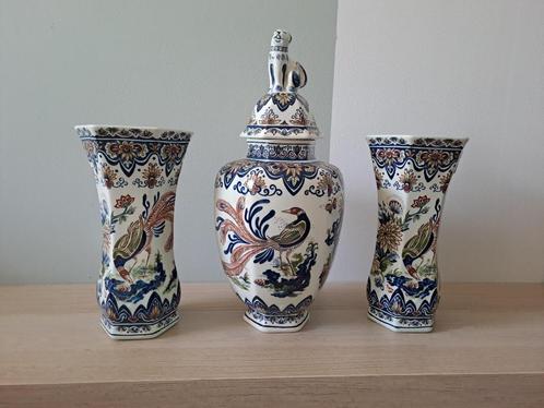 Vintage kaststel Boch Rhodes, Antiek en Kunst, Antiek | Vazen, Ophalen of Verzenden