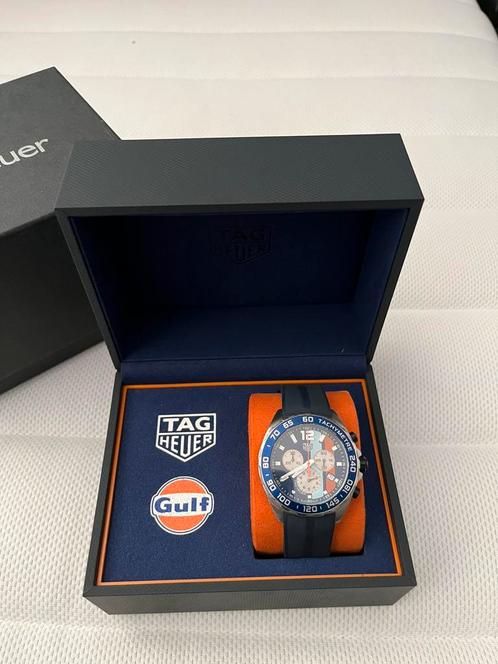 Tag Heuer Formula 1 Gulf, Sieraden, Tassen en Uiterlijk, Horloges | Heren, Zo goed als nieuw, TAG Heuer, Staal, Ophalen