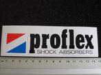 sticker proflex shock absorbers logo schokbrekers, Verzenden, Zo goed als nieuw, Merk