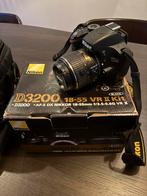 Nikon D3200 18-55 VR II Kit inclusief tas, Ophalen of Verzenden, Zo goed als nieuw, Nikon