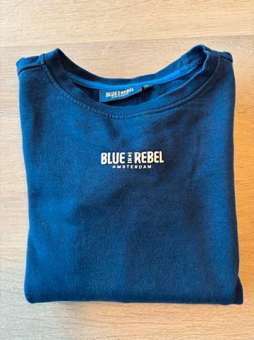 Blue Rebel Indigo Sweater Maat 140/146 beschikbaar voor biedingen