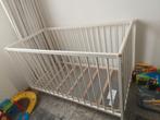 Wit hout baby bedje, Ophalen, Gebruikt, Minder dan 140 cm, Minder dan 70 cm