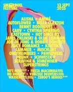 2 kaartjes Smeerboel festival zaterdag 13 september, Twee personen