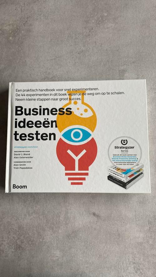 Business ideeën testen, Boeken, Schoolboeken, Zo goed als nieuw, Nederlands, Overige niveaus, Ophalen of Verzenden