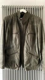Vintage leren jas - Maat XL, Ophalen, Gedragen, Maat 48/50 (M), Groen