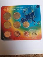 Euromunten setje uit Spanje 2002, Postzegels en Munten, Munten | Europa | Euromunten, Ophalen of Verzenden, Spanje, Overige waardes