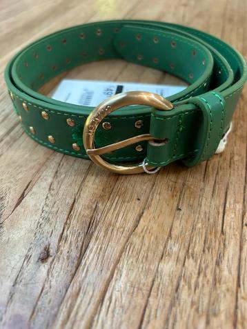 Fabienne Chapot Flower Studded Belt Green 95 beschikbaar voor biedingen