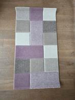 Kleed - 150x80 cm - paars met wit en grijs, Ophalen, Gebruikt, 100 tot 150 cm, 50 tot 100 cm