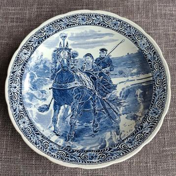 Delfts Blauw Bord Boch Royal Sphinx beschikbaar voor biedingen