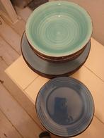 Borden 6 plat 6 boterham 6 diepe borden, Ophalen of Verzenden, Porselein, Overige stijlen, Bord(en)