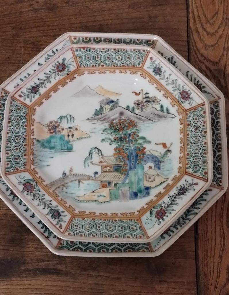 Chinees porselein. Familie verte rond 1920-1950, Antiek en Kunst, Ophalen of Verzenden
