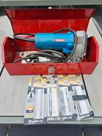 Bosch decoupeerzaag + extra zaagjes in opbergkoffer, Doe-het-zelf en Verbouw, Gereedschap | Zaagmachines, Gebruikt, Decoupeerzaag