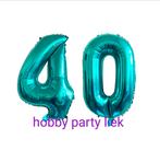 Cijfer 40 folieballon 76cm nr C618j, Ophalen of Verzenden, Nieuw, Versiering, Verjaardag