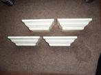 Wandconsoles - 4x - Identieke gegoten modellen - €60,00, Antiek en Kunst, Ophalen