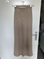 Broek H&M maat xs / 34 beige goudkleurige knopen, H&M, Beige, Ophalen of Verzenden, Zo goed als nieuw