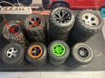 Traxxas Rustler Slash Stampede TRX-4 1/10 banden set, Ophalen of Verzenden, Zo goed als nieuw, Schaal 1:10, Onderdeel