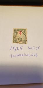 3482 belgie 1925 30.5 Ct tuberculose, Postzegels en Munten, Verzenden
