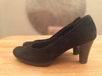 Zgan, prachtige suede pumps Paul Green,  37, Pumps, Zwart, Ophalen of Verzenden, Zo goed als nieuw
